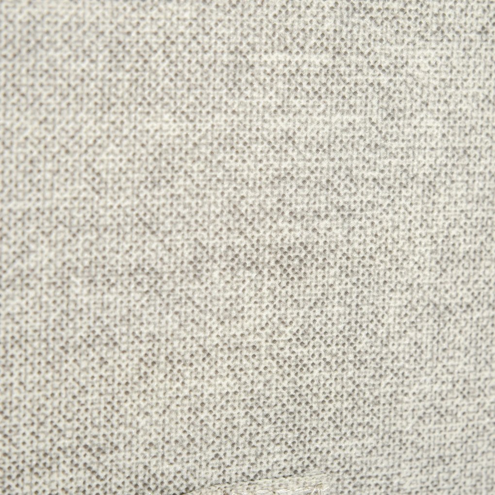 Συρταριέρα, Sideboard, 7 αναδιπλούμενα υφασμάτινα συρτάρια, μεταλλικό πλαίσιο, 63,5 x 30 x 71 cm, Ανοιχτό γκρι