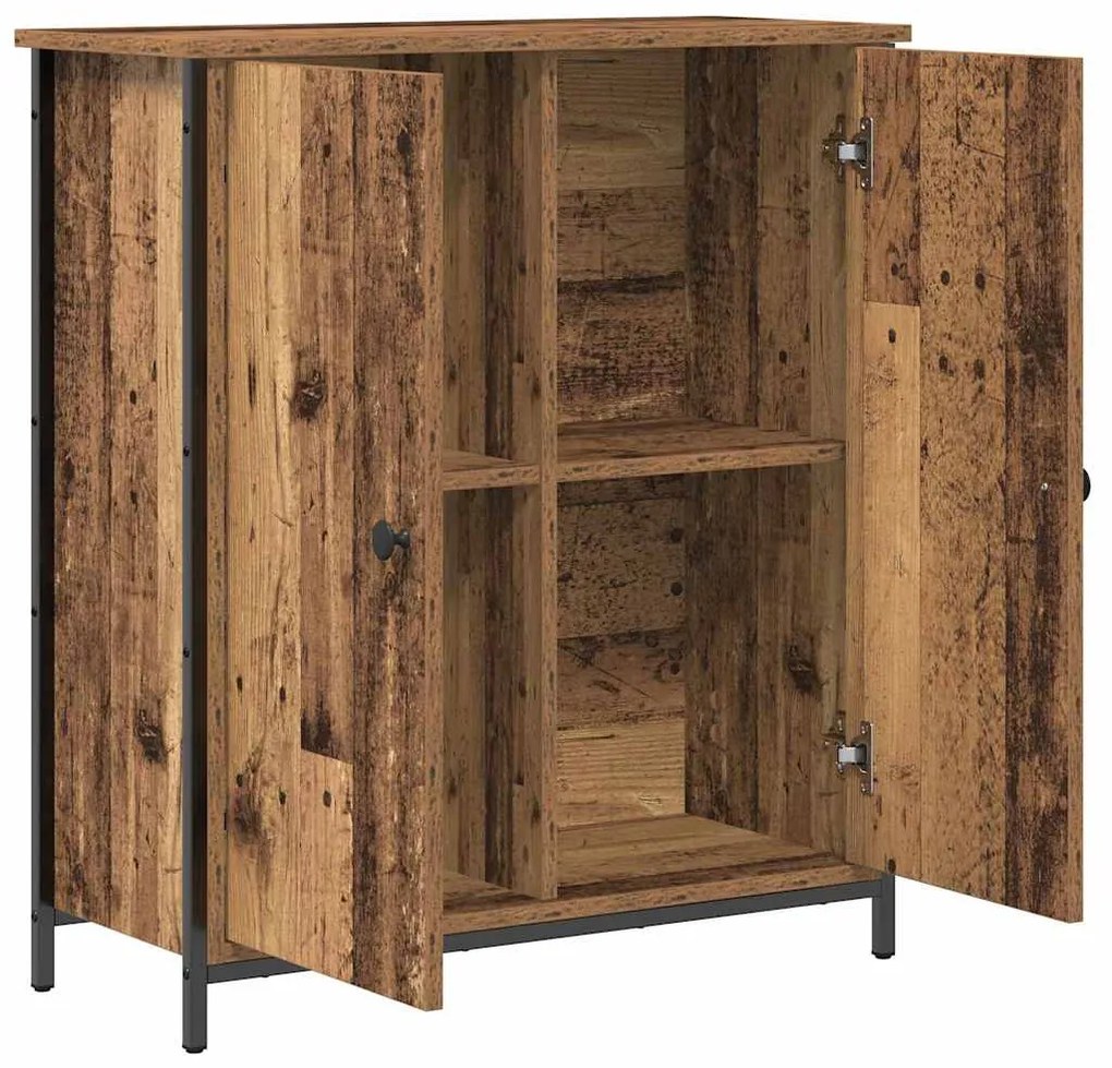 vidaXL Πλαϊνό γραφείο Παλαιό ξύλο 70 x 30 x 80 εκ. Επεξεργασμένο ξύλο