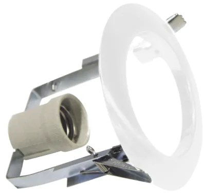 Σποτ Φωτιστικό Οροφής Χωνευτό RAL IP20 ACA-AC.045R80WMS-Λευκό AC.045R80WMS