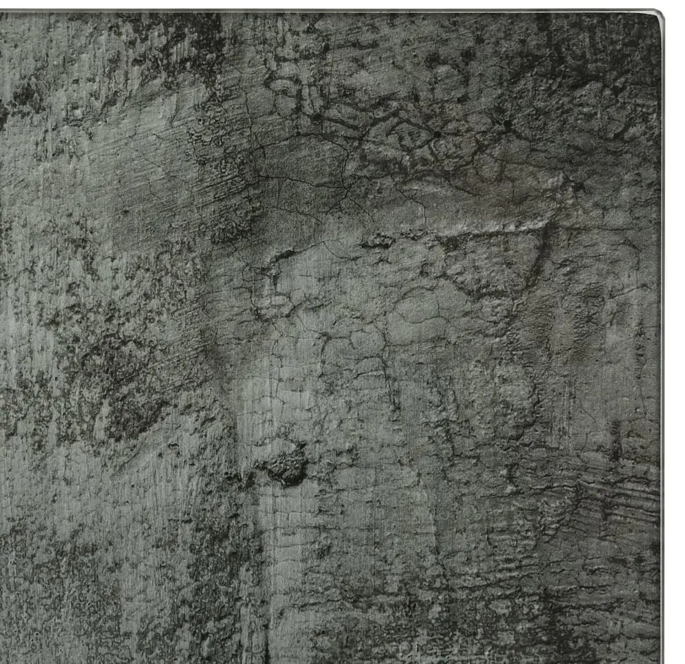 vidaXL Επιφάνεια Κοπής 2 τεμ. Σχέδιο Σκυρόδεμα από Ψημένο Γυαλί