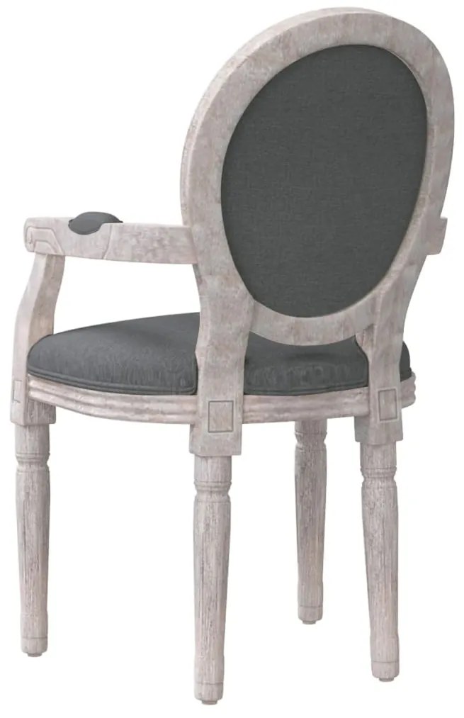 vidaXL Καρέκλα Τραπεζαρίας Σκούρο Γκρι 54 x 56 x 96,5 εκ. Υφασμάτινη