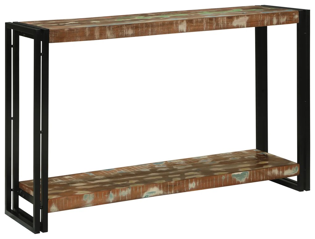 vidaXL Τραπέζι κονσόλας 120 x 33 x 75 εκ Μασίφ ανακυκλωμένο ξύλο