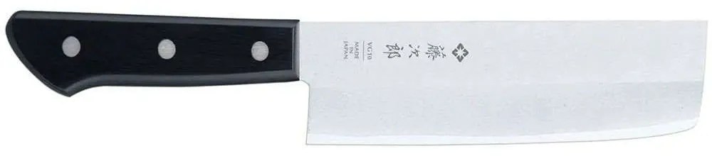 Μαχαίρι Nakiri Basic F-315 16,5cm Black-Chrome Tojiro Stainless Steel