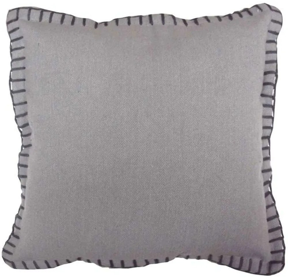 Μαξιλάρι Διακοσμητικό (Με Γέμιση) Filo 017326 Grey 45X45 Fabric