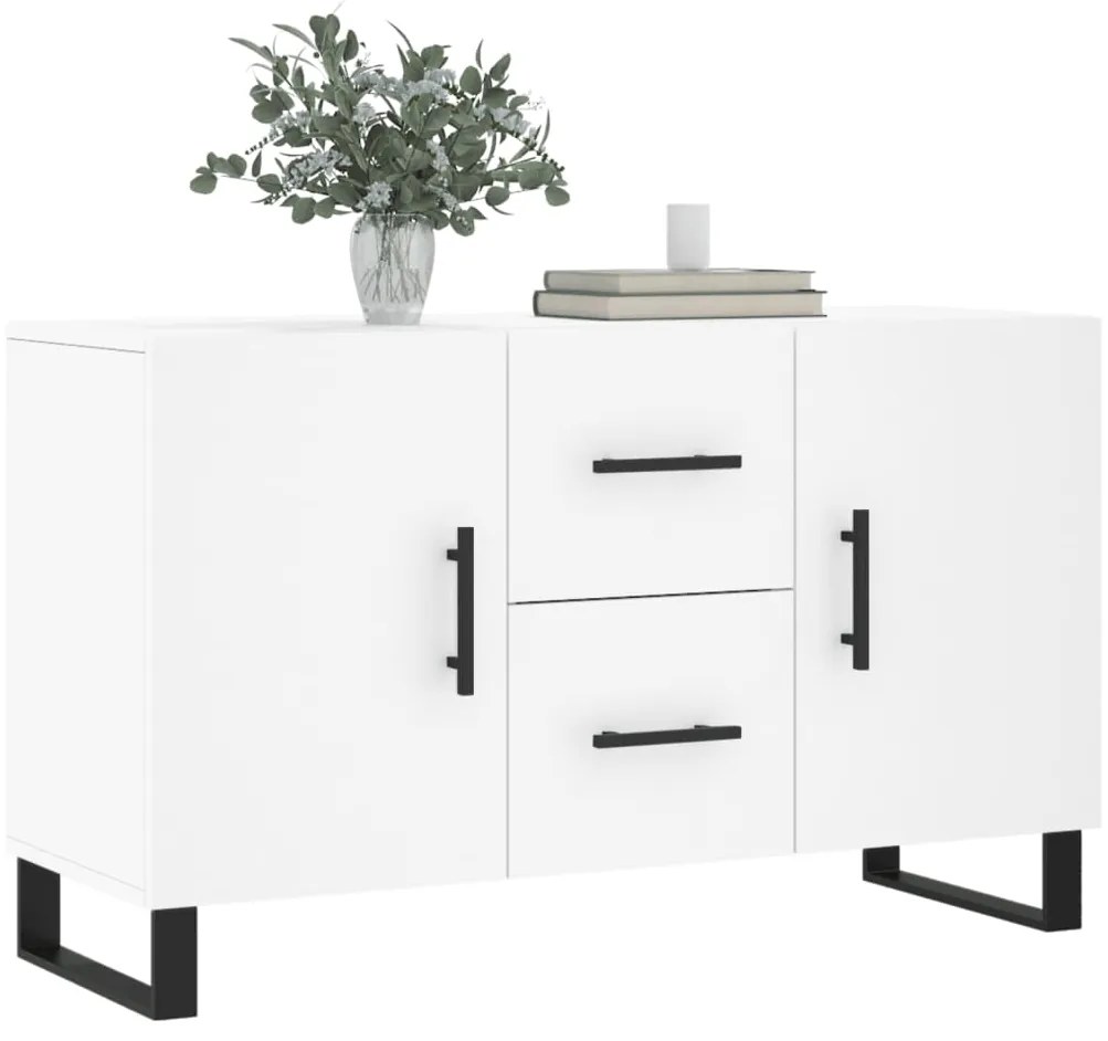 vidaXL Ντουλάπι Λευκό 100 x 36 x60 εκ. Επεξεργασμένο Ξύλο