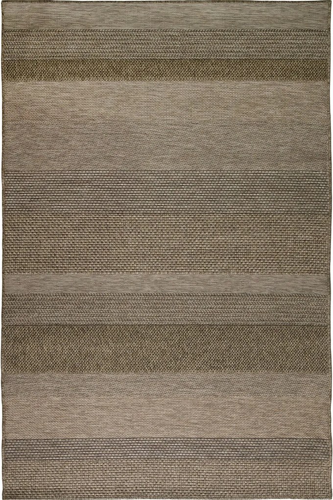 Χαλί Kimolos 526 VH7-Z Brown-Beige Βιοκαρπέτ 133X190cm