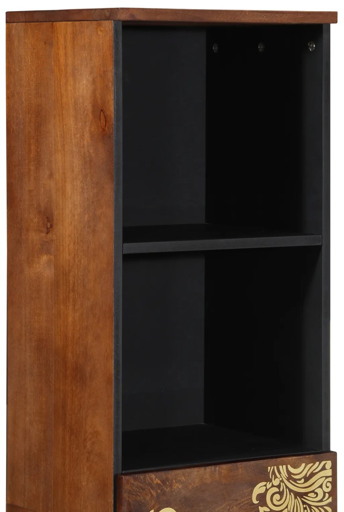 vidaXL Κονσόλα 38x33x160 εκ Μασίφ ξύλο μάνγκο