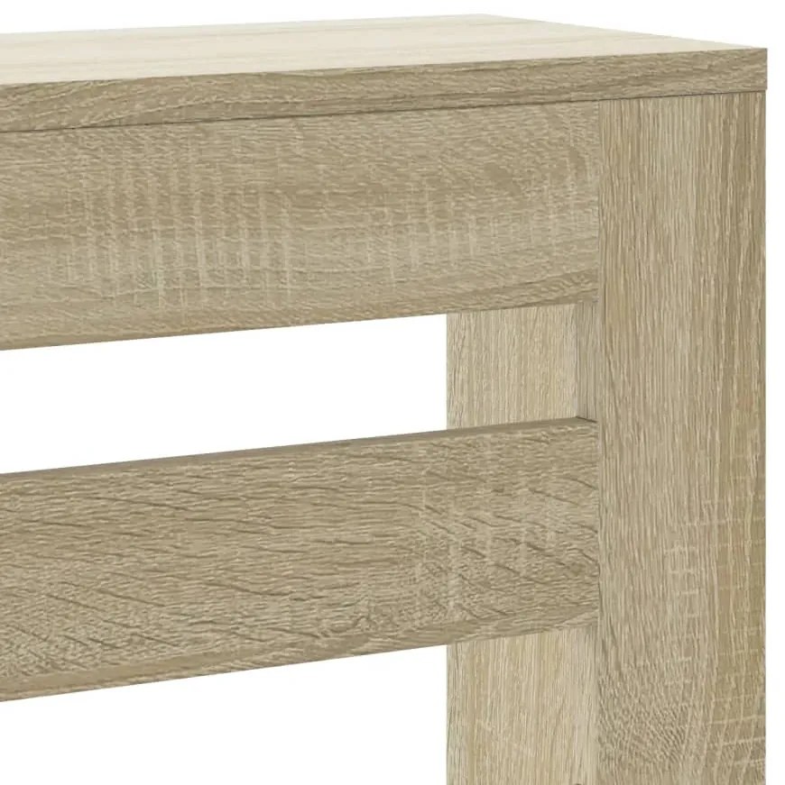 vidaXL Κάλυμμα Καλοριφέρ Sonoma Δρυς 104x20x82 εκ. Επεξεργασμένο Ξύλο