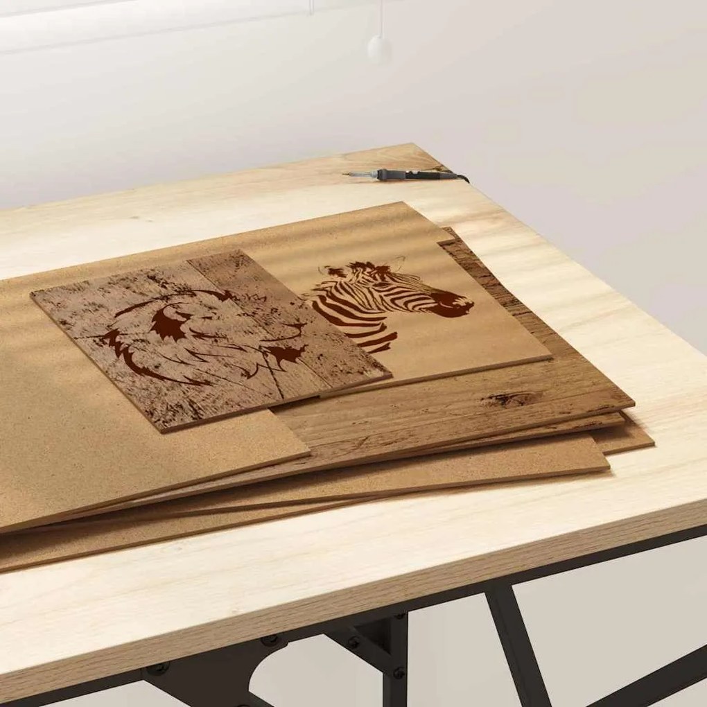 vidaXL Διακοσμητικά Πάνελ 50 pcs Παλιό ξύλο 30 x 42 x 0.27 εκ