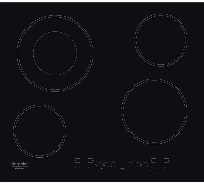 Hotpoint-Ariston HR 615 C Κεραμική Εστία Αυτόνομη με Λειτουργία Κλειδώματος 58x51εκ.