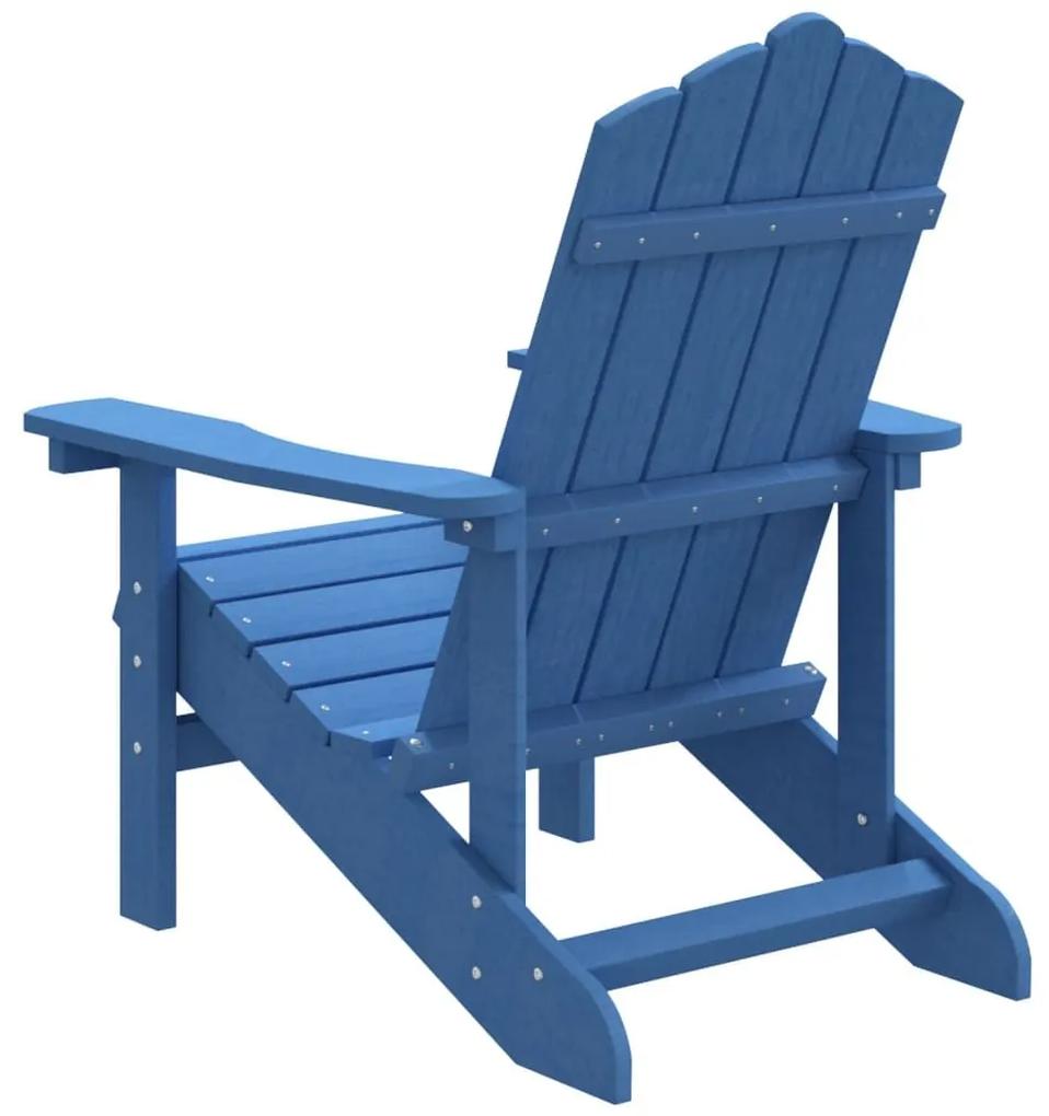 Καρέκλα Κήπου Adirondack Θαλασσί από HDPE - Μπλε