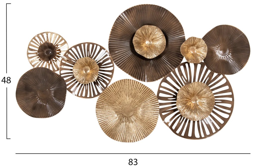 ΔΙΑΚΟΣΜΗΤΙΚΟ ΤΟΙΧΟΥ HM4199 ΜΕΤΑΛΛΟ ΣΕ ΓΗΙΝΑ ΧΡΩΜΑΤΑ 83x48Y εκ.
