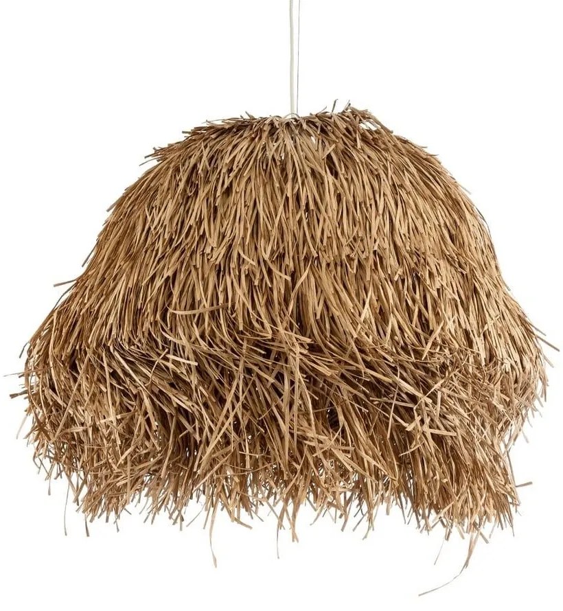 Φωτιστικό Οροφής Κρεμαστό Guadeloupe 02158 Boho 1xE27 IP20 80x60cm Beige GloboStar