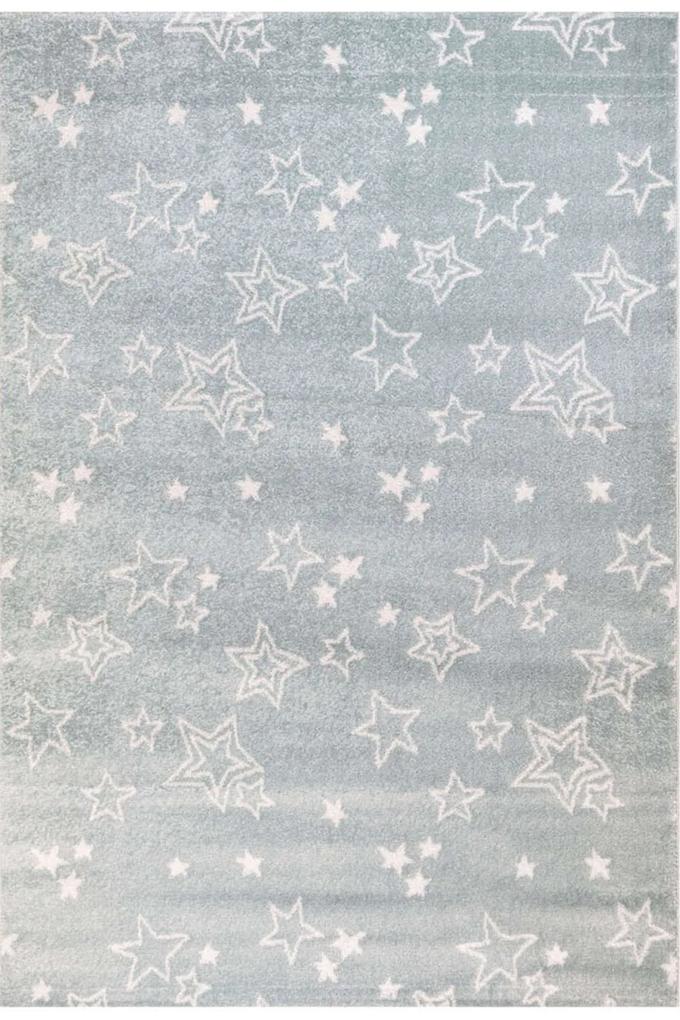Χαλί Tiny Stars 3-A846AJ8-BL Mint-White Ezzo 133X190cm