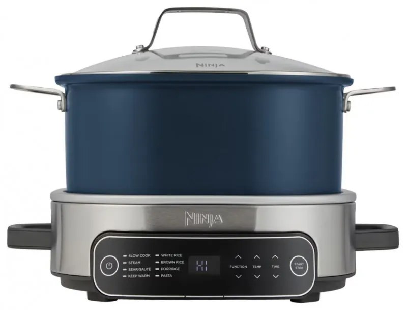 Ninja MC1101EU, 1400W, 6 λίτρα, 8 προγράμματα, Χρονοδιακόπτης, Ψυχρές λαβές και βάση, Μπλε του μεσονυκτίου