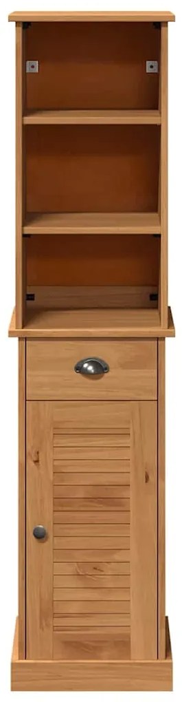 vidaXL Σετ Επίπλων Μπάνιου με ράφι VIGO 2 pcs Καφέ και Καραμέλα καφέ