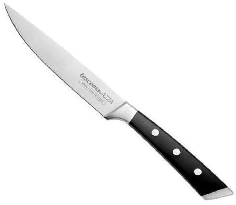 Μαχαίρι Προπαρασκευής Azza 884505 13cm Black-Silver Tescoma Ανοξείδωτο Ατσάλι