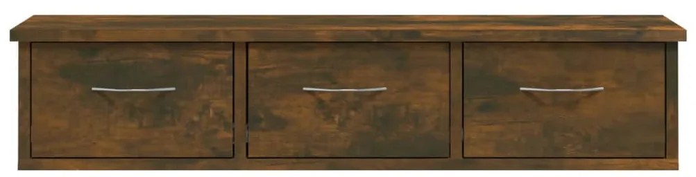 vidaXL Ντουλάπι Τοίχου Καπνιστή Δρυς 88x26x18,5 εκ. Επεξεργασμένο Ξύλο