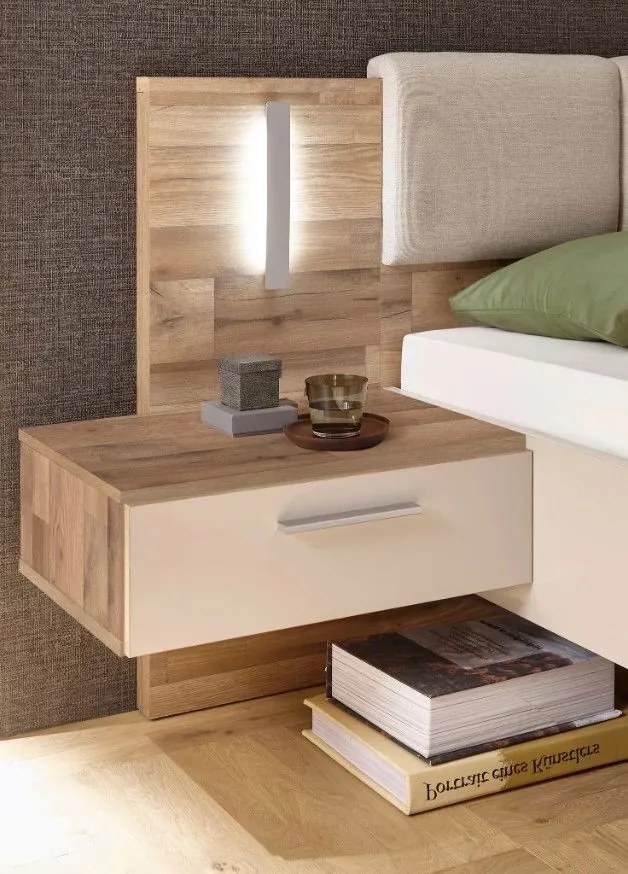 Κρεβάτι Blanco I με κομοδίνα