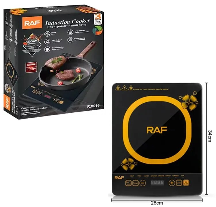 RAF Επαγωγικό μάτι κουζίνας 2000W R.8016 - Induction Cooker