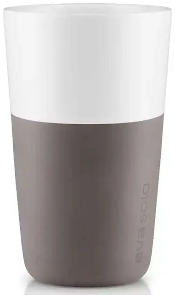 Φλυτζάνια Latte Πορσελάνινα (Σετ 2Τμχ) 501022 360ml Elephant Eva Solo Porcelain,Silicon