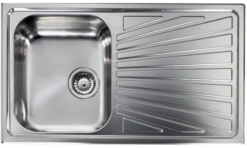 Sanitec Stainless Steel Sinks 11463 Ανοξείδωτος Νεροχύτης 45cm