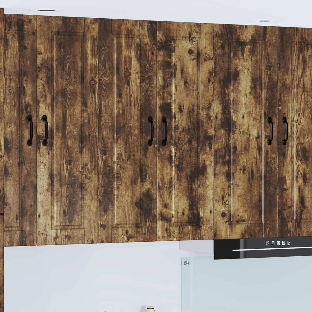 vidaXL Ντουλάπα Κουζίνας με ράφι Καπνιστό Δρύς 60 x 31 x 100 εκ.