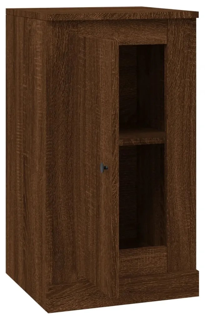 vidaXL Ντουλάπια 2 τεμ. Καφέ Δρυς 37,5x35,5x67,5 εκ Επεξεργ. Ξύλο