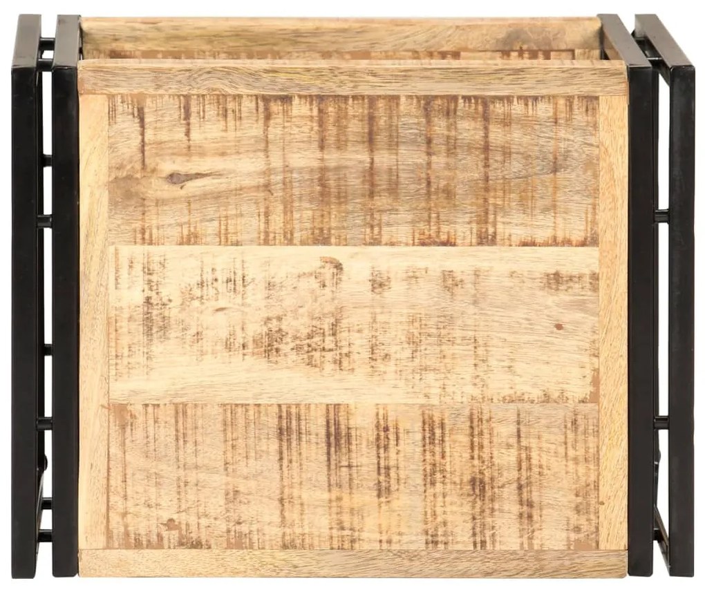 vidaXL Τραπεζάκι Βοηθητικό 40 x 30 x 40 εκ. Ακατέργαστο Ξύλο Μάνγκο