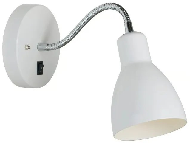 Απλίκα Φωτιστικό Τοίχου E14 15W IP20 Cyclone Nordlux-72991001-Λευκό 72991001