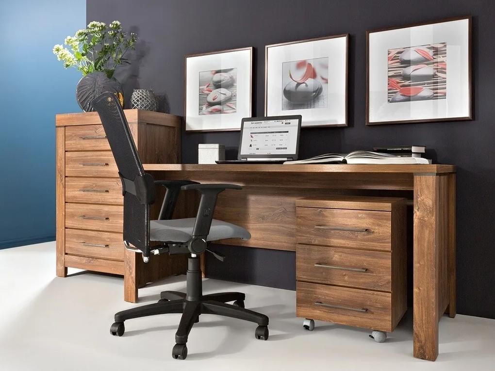 Τραπέζι γραφείου Boston BG100, 76x160x70cm, 48 kg, Stirling δρυς | Epipla1.gr