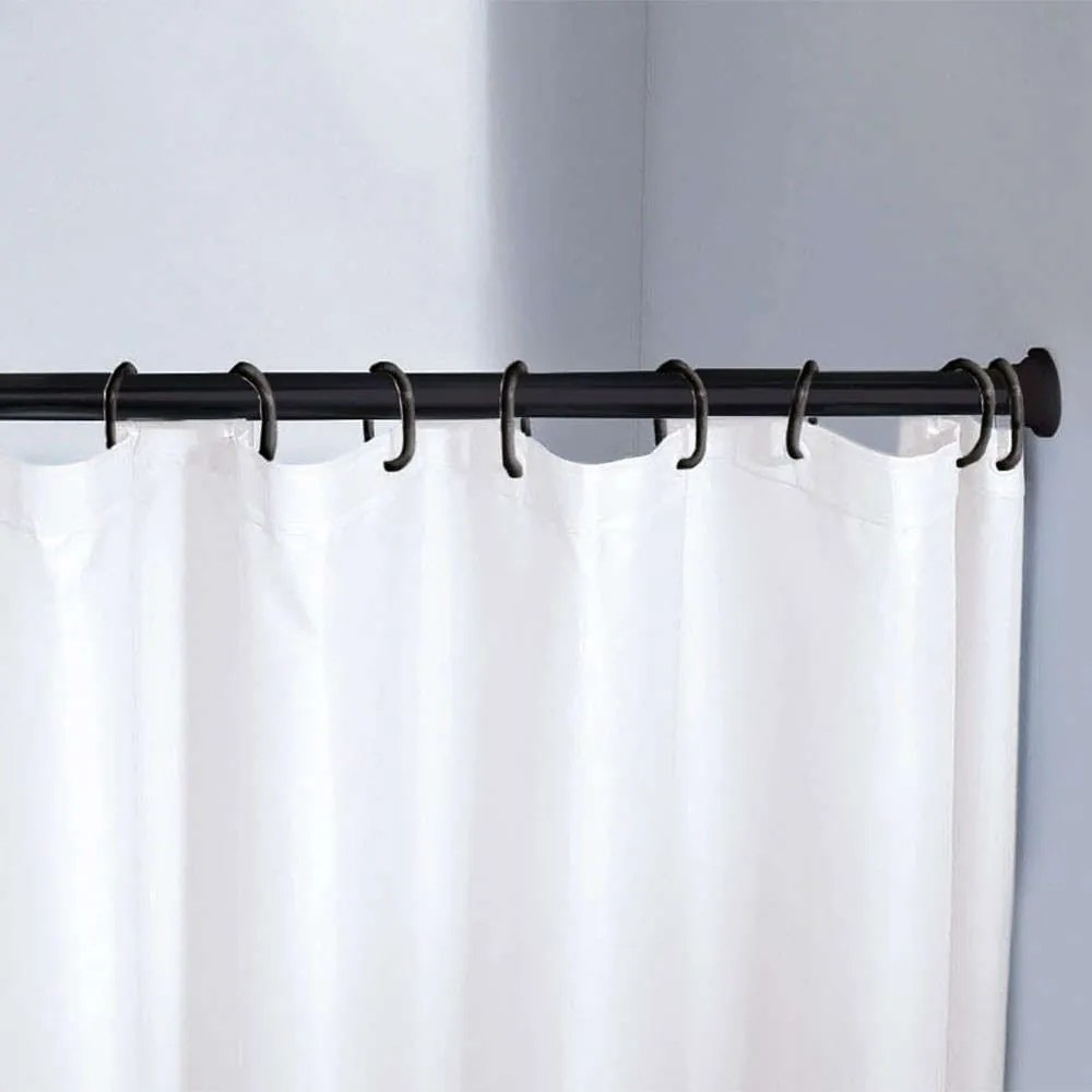 Βραχίονας Μπάνιου Spring Rod 0361 75-125cm (21mm) Black Kleine Wolke 75-125cm Aluminium