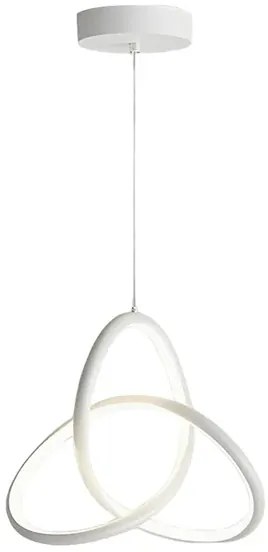 POWERTECH LED φωτιστικό οροφής HLL-0121, 15W, 4000K, Φ22cm x 1m, λευκό