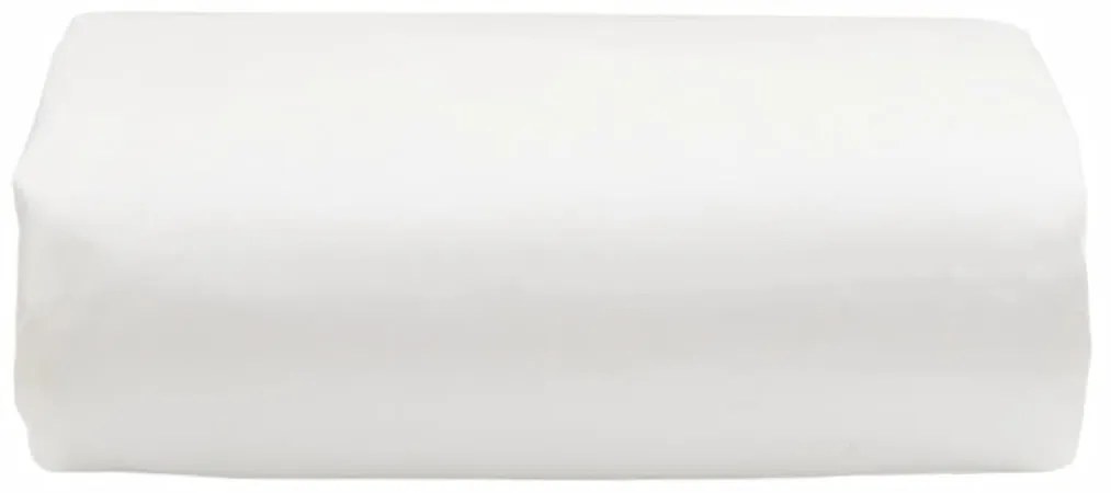 vidaXL Μουσαμάς Λευκός 5 x 6 μ. 650 γρ./μ²