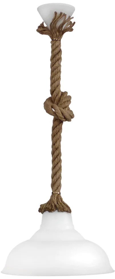 Φωτιστικό Οροφής Μονόφωτο Heronia Public 31-1172 Rope/White