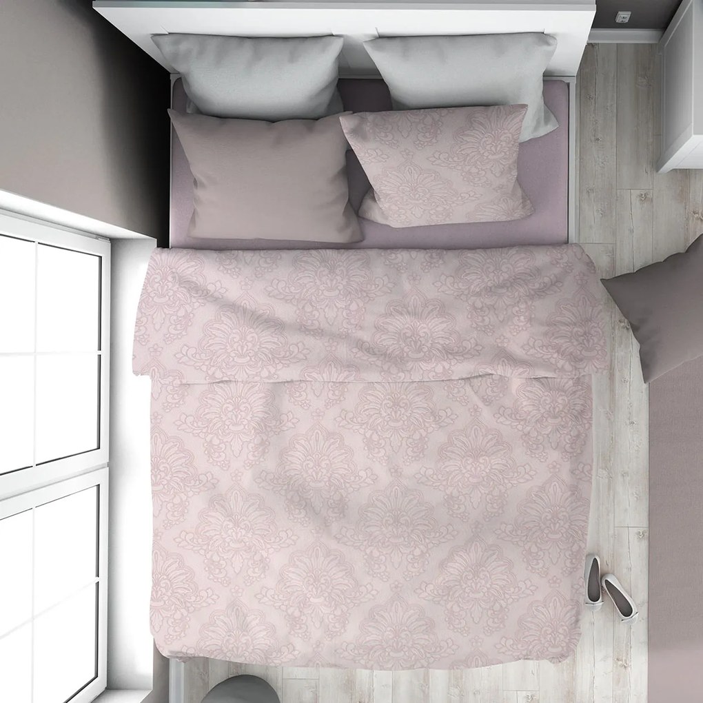 Σεντόνια Υπέρδιπλα (Σετ 220x240) Dimcol Άρτεμις 706 Light Purple