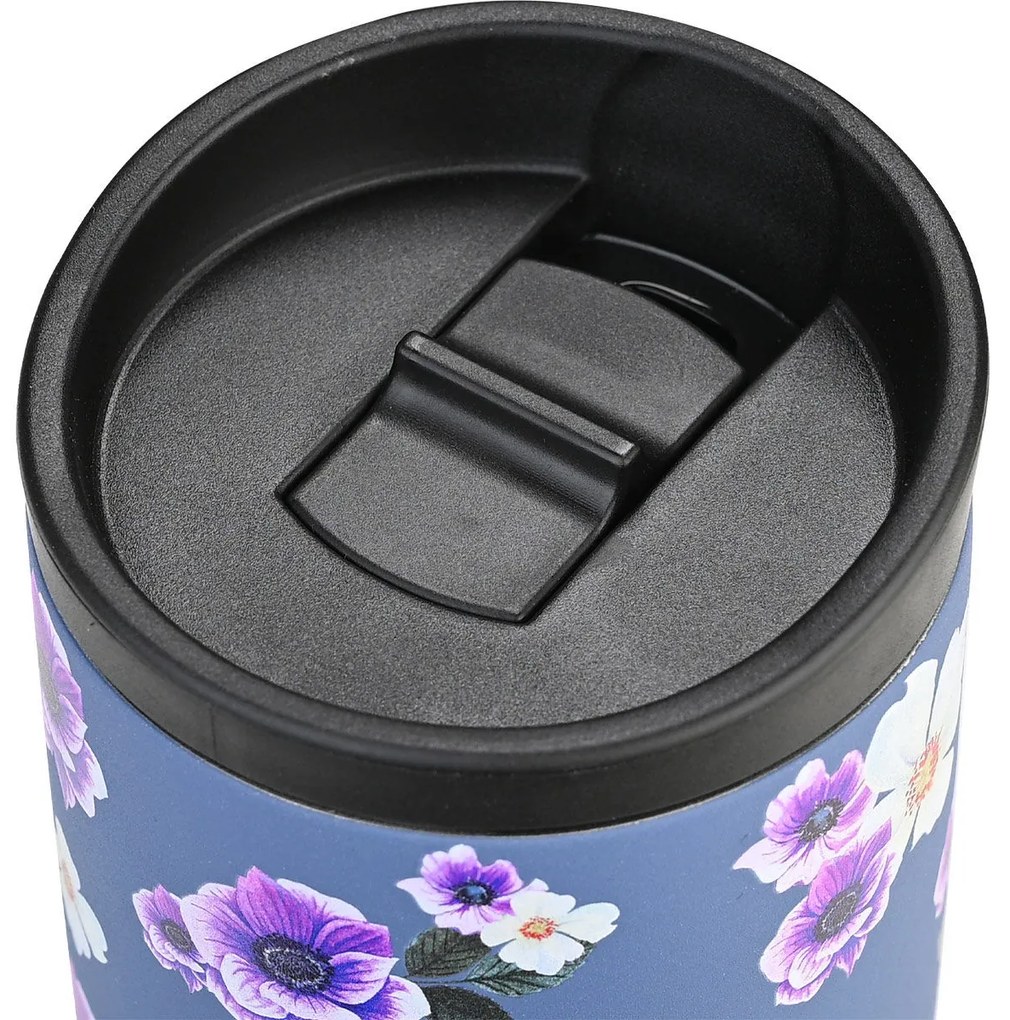 ESTIA ΘΕΡΜΟΣ TRAVEL MUG SAVE THE AEGEAN 450ml GARDEN BLUE