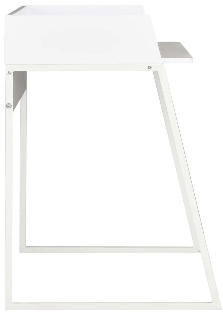vidaXL Γραφείο Λευκό 90 x 60 x 88 εκ.