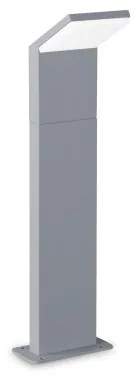 Επιδαπέδιο Φωτιστικό 50cm LED 9W IP54 4000K Style Ideal Lux-322544-Γκρι 322544
