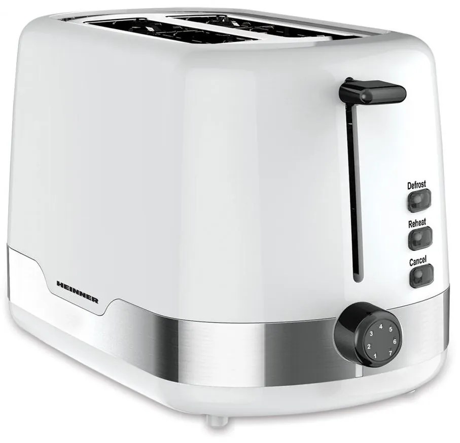 HEINNER HTP-850WHSS Φρυγανιέρα 850W Λευκή