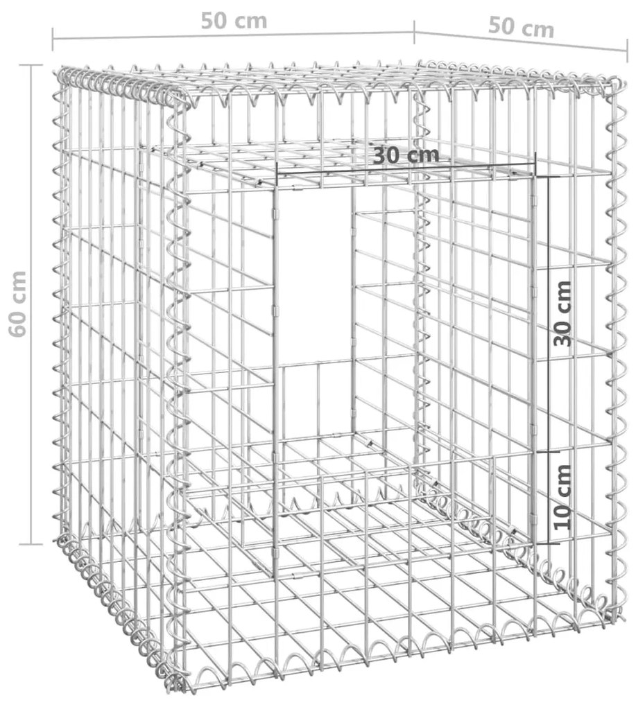 ΣΥΡΜΑΤΟΚΙΒΩΤΙΑ ΣΤΥΛΟΙ 2 ΤΕΜ. 50 X 50 X 60 ΕΚ. ΣΙΔΕΡΕΝΙΟΙ 151267