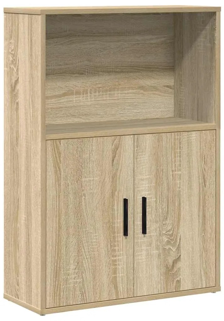 vidaXL Βιβλιοθήκη Sonoma Δρυς 60x24x85 εκ. από Επεξεργασμένο Ξύλο