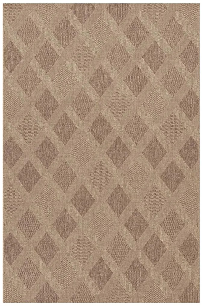 Χαλί Ethnik 203729C Brown-Caramel Beige New Plan 200X285cm