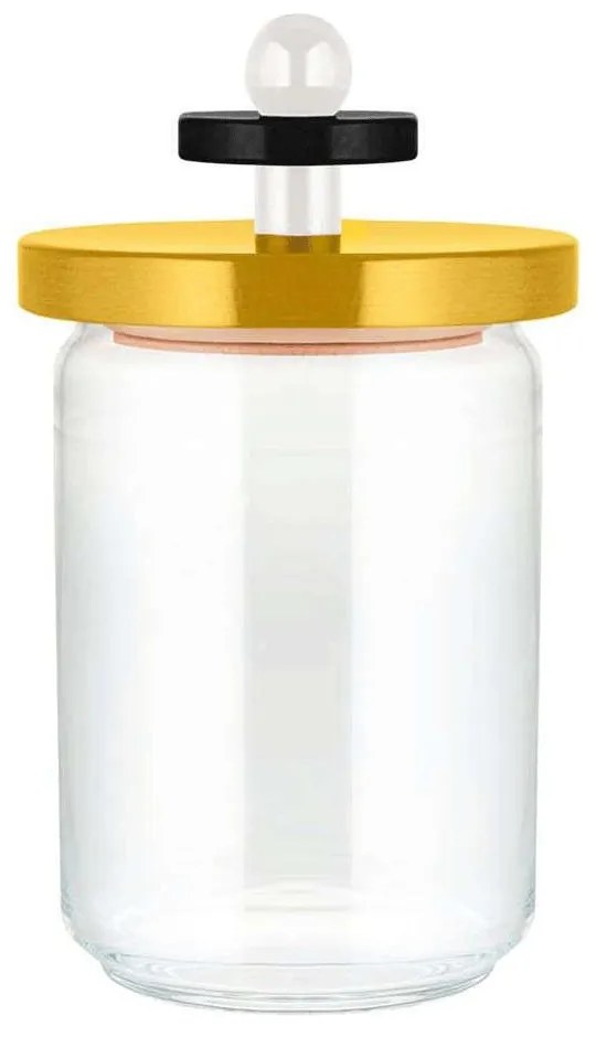 Βάζο Αποθήκευσης ES16/100 Y 1000ml Yellow-Multi Alessi Wood, Glass