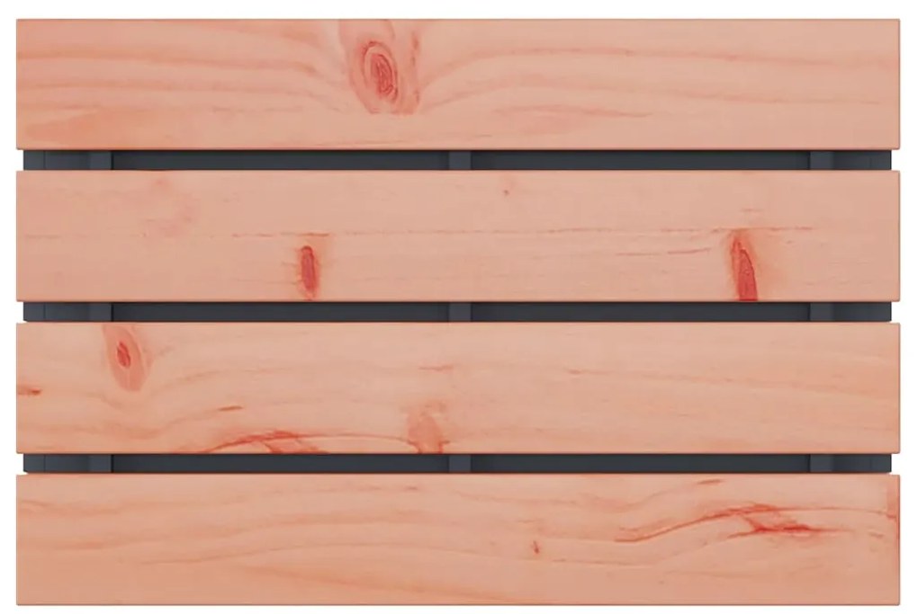 vidaXL Παγκάκι κήπου Ανθρακί 60 x 40 x 43 εκ Ατσάλι