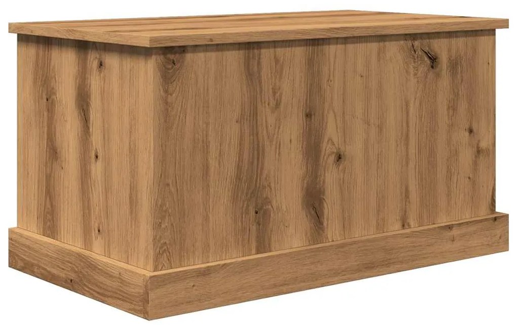vidaXL Κουτί Αποθήκευσης Αρτισιανή Δρυς 70x40x38 εκ. Επεξ.Ξύλο