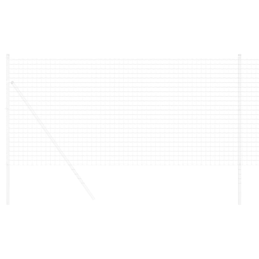 vidaXL Euro Fence 1x10 μ Γαλβανισμένο Ατσάλι