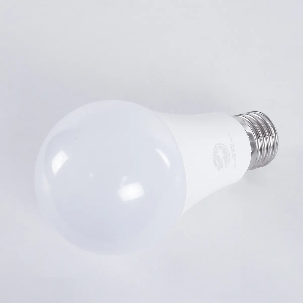 GloboStar 60055 Λάμπα LED E27 A60 Γλόμπος 10W 970lm 260° AC 175-265V IP20 Φ6 x Υ11cm Φυσικό Λευκό 4500K με Αισθητήρα Κίνησης Micro Wave - 3 Χρόνια Εγγύηση - 60055