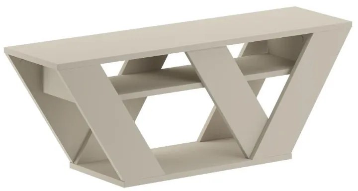 Έπιπλο τηλεόρασης Pipralla Megapap χρώμα sandstone 110x30x40εκ.