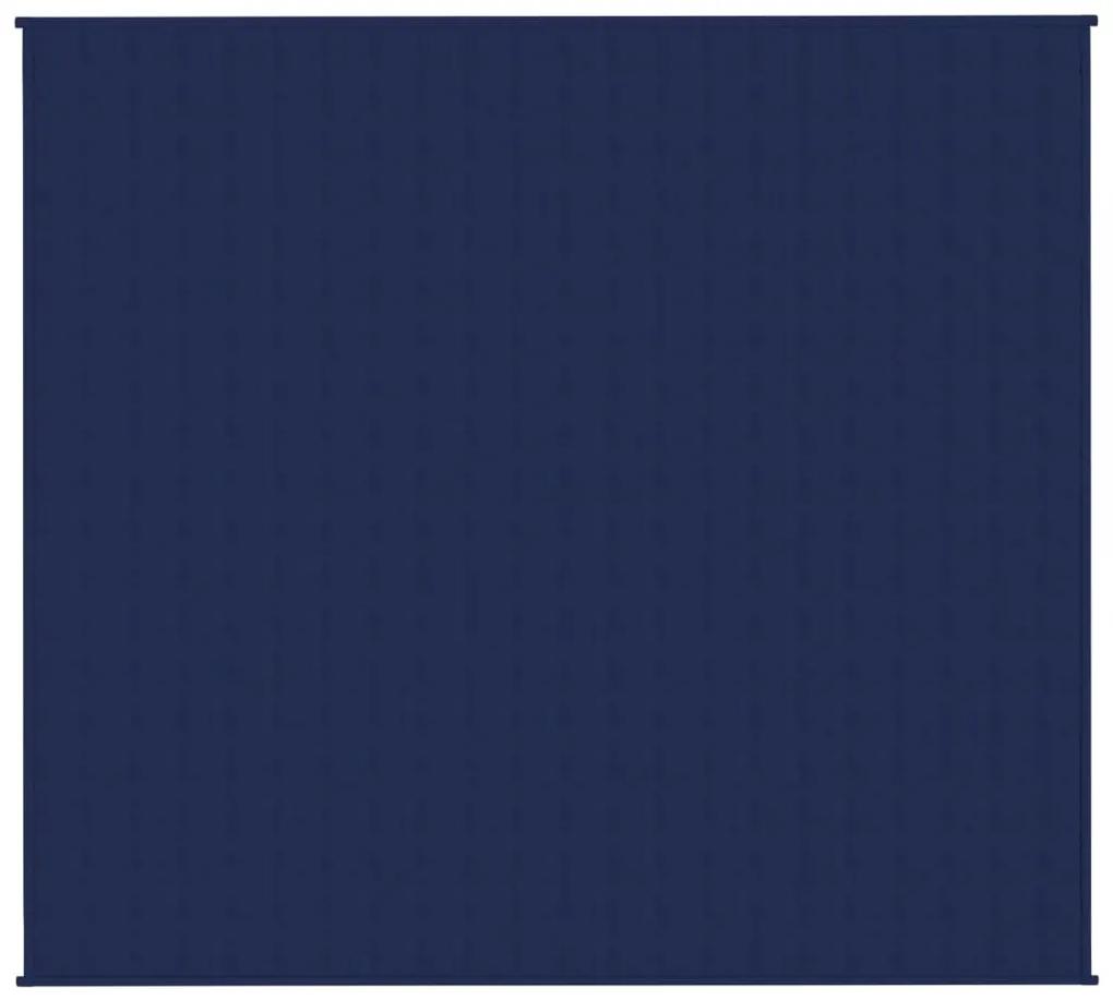 vidaXL Κουβέρτα Βαρύτητας Μπλε 200 x 230 εκ. 9 κ. Υφασμάτινη